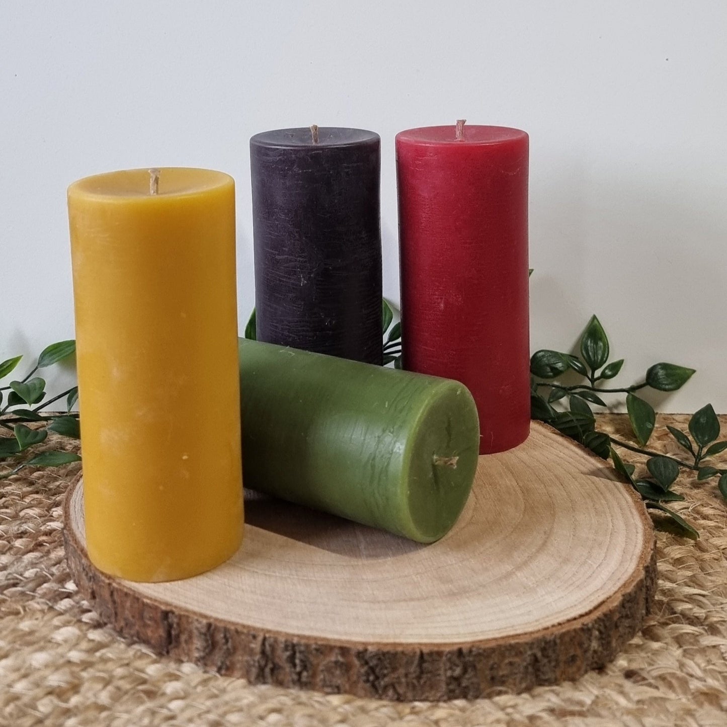 Beeswax Pillar Candle