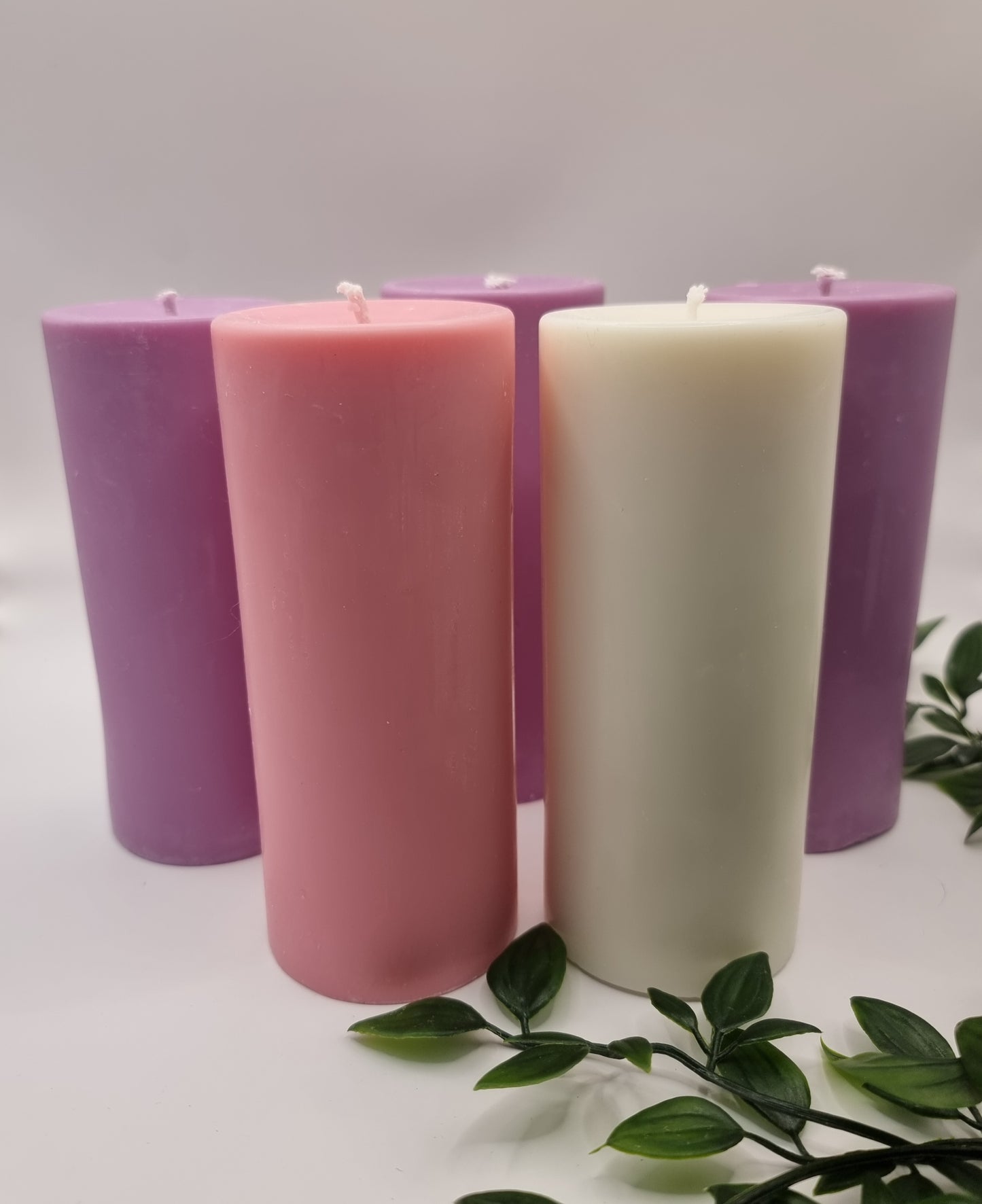 Glowing Bee Soy Wax Natural Advent Candles (5pcs)
