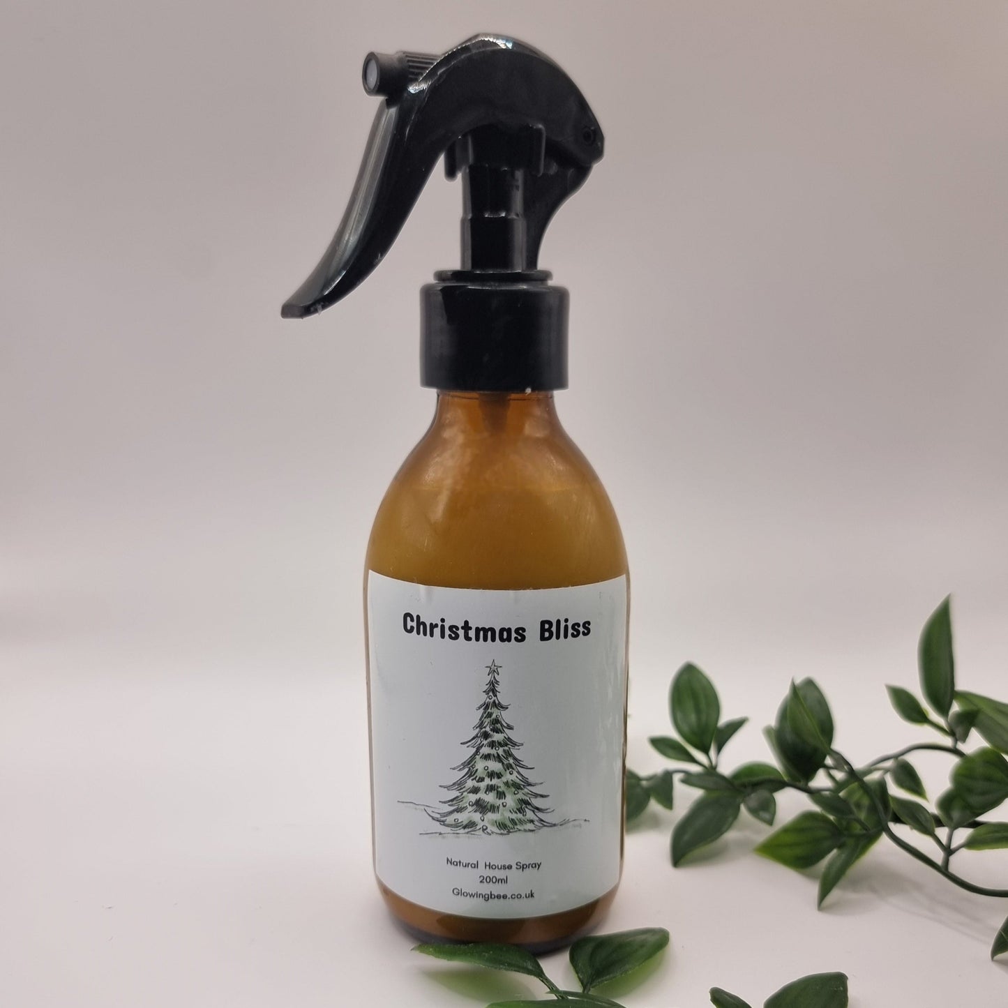 Glowing Bee Natural Handmade Christmas Scent Home Spray (200ml)